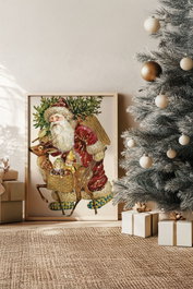 Wallity Nwyearsngmdl63 Pintura Decorativa Enmarcada Multicolor